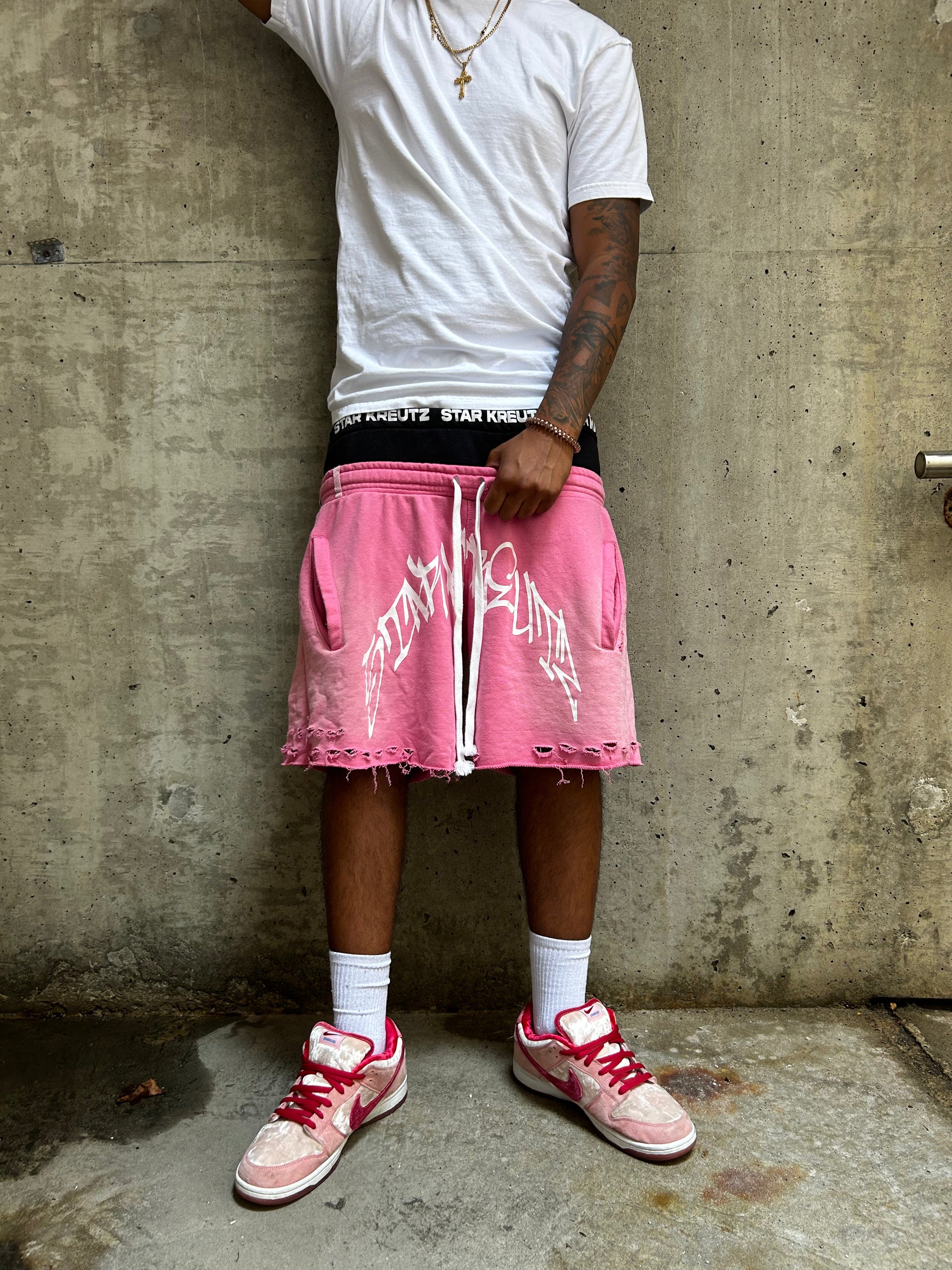Pink Artist Shorts