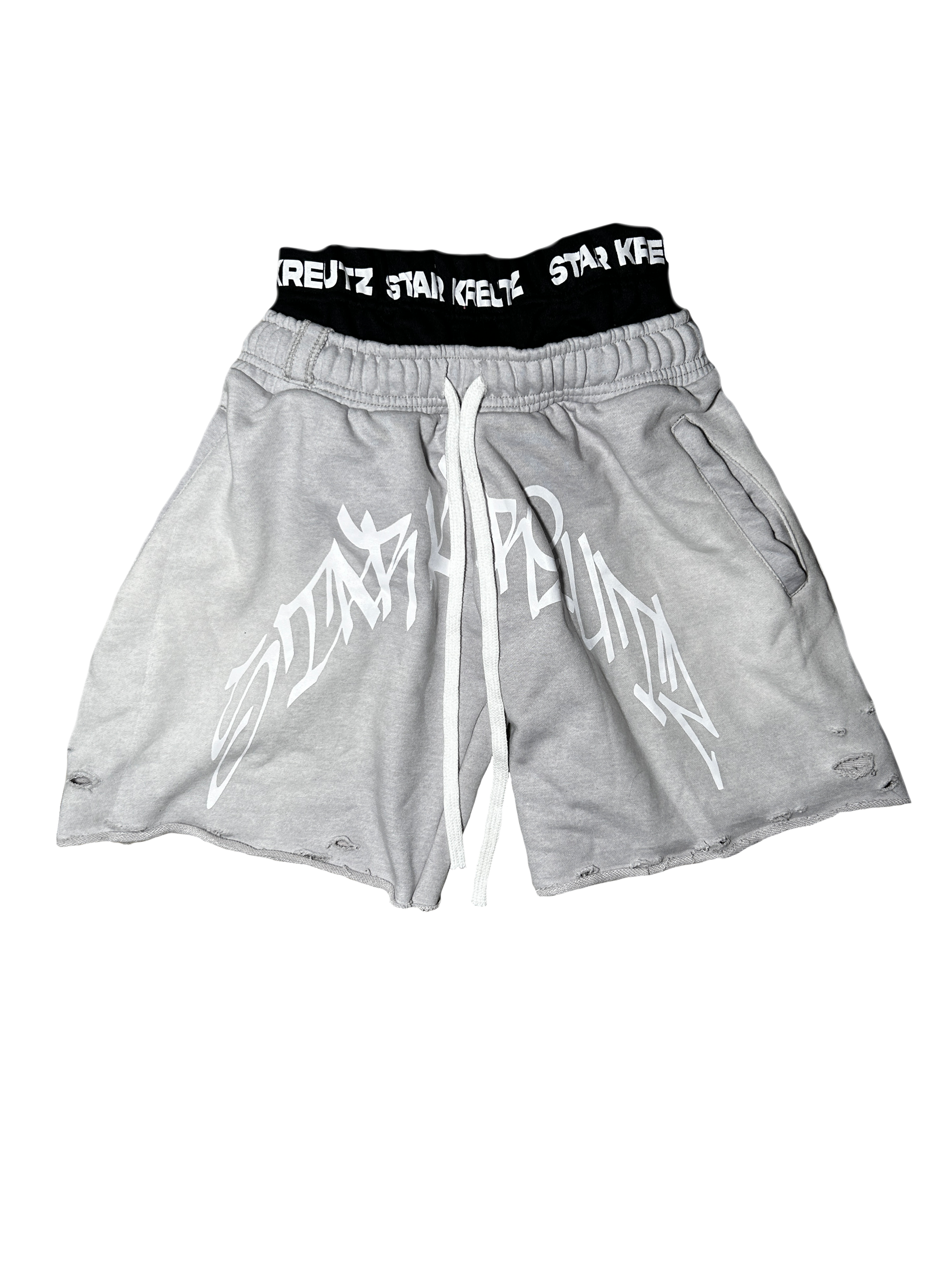 Grey Artist Shorts